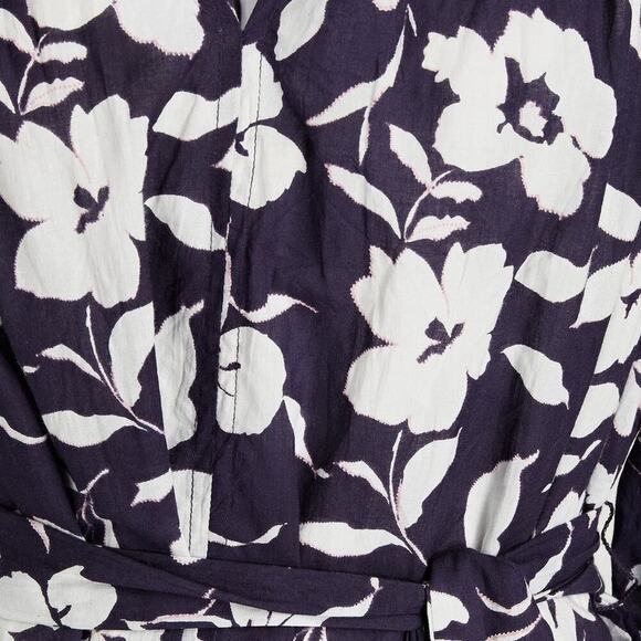 Velvet by Graham & Spencer Belted Floral Midi Dress - Picture 4 of 15